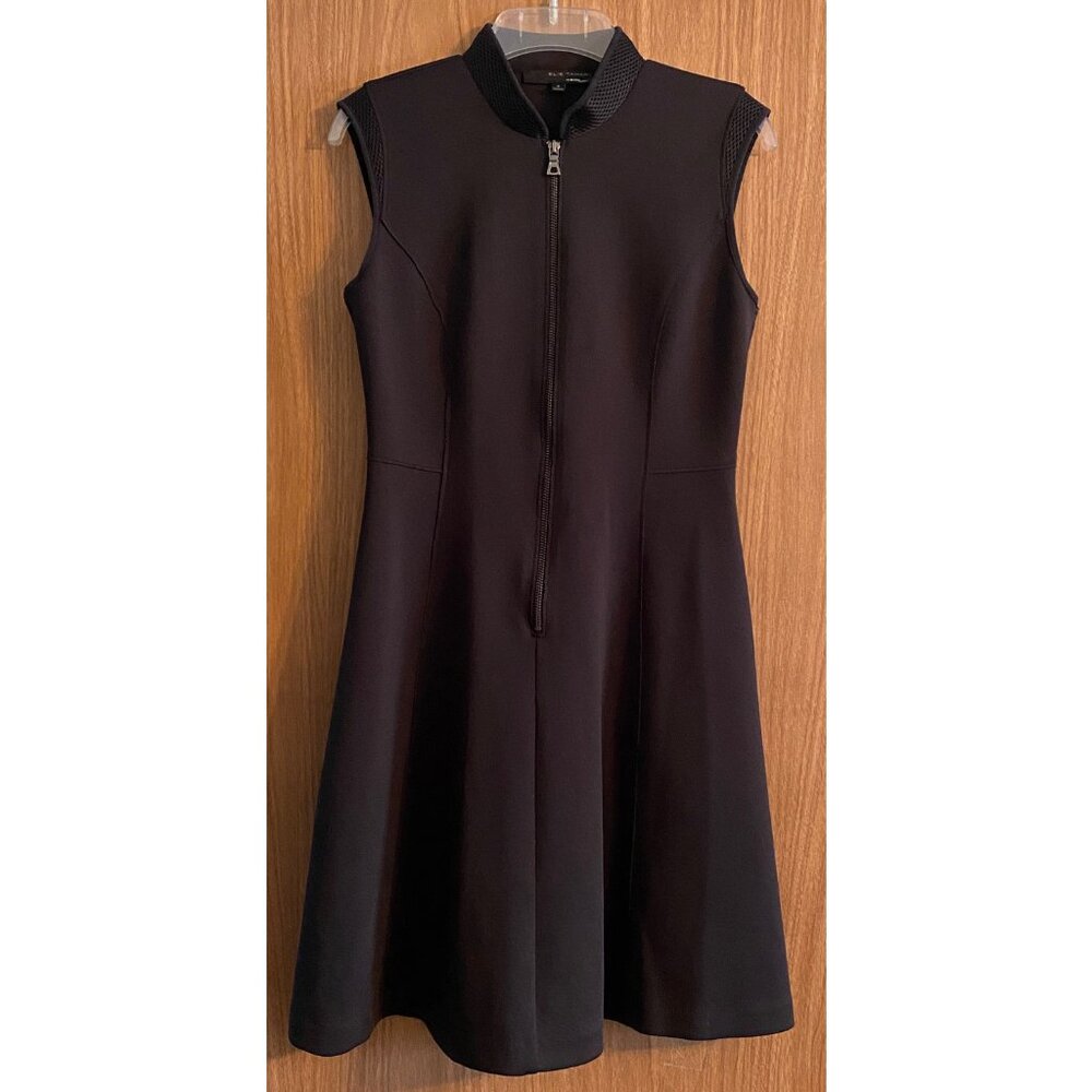 Elie Tahari for Design Nation Black Fit N Flare Dress - Size: 4